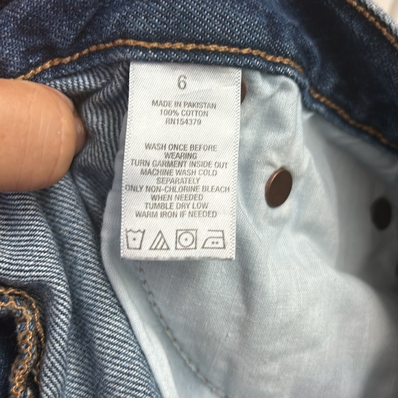 EUC Aeropostale high rise style booty short size 6 - Picture 4 of 5